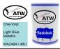 Preview: Chevrolet, Light Blue Metallic, WA249A / 49U: 500ml Lackdose, von ATW Autoteile West.